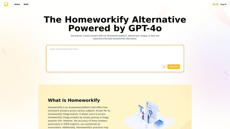 Homeworkify.im: The GPT-4o Powered Homeworkify Alternative