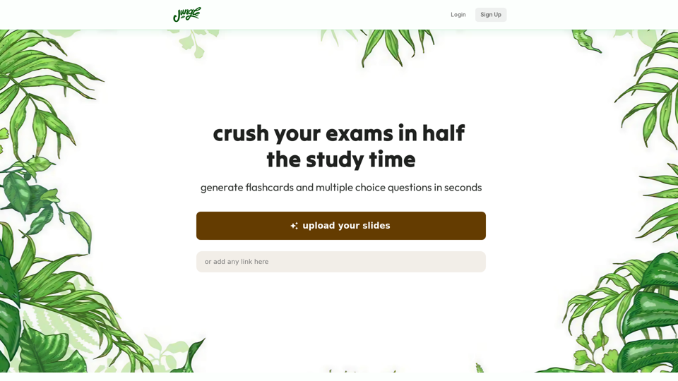 Jungle – Create flashcards in seconds, not hours