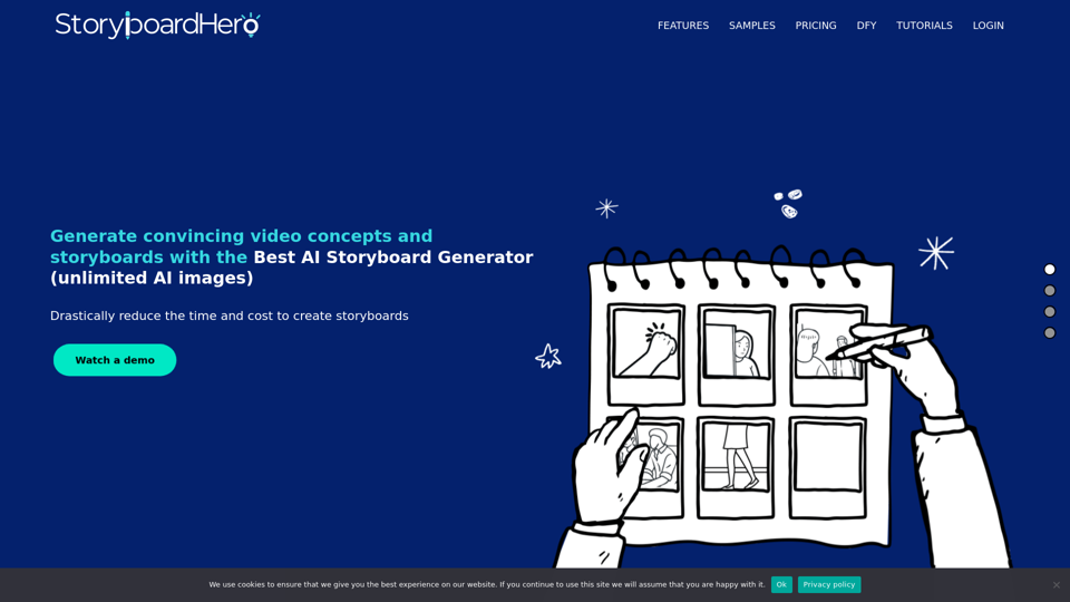 AI Storyboard Generator - Create Storyboards in Minutes - Storyboard Hero