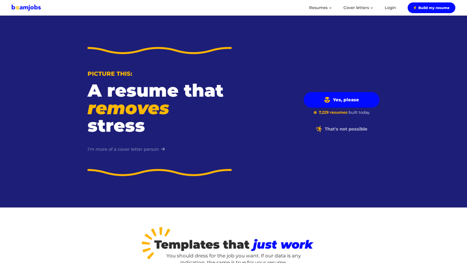 Best free AI resume builder & cover letter generator in the biz