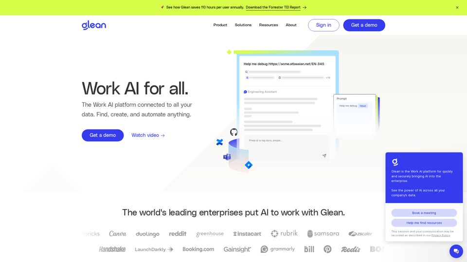 Work AI for all | Glean