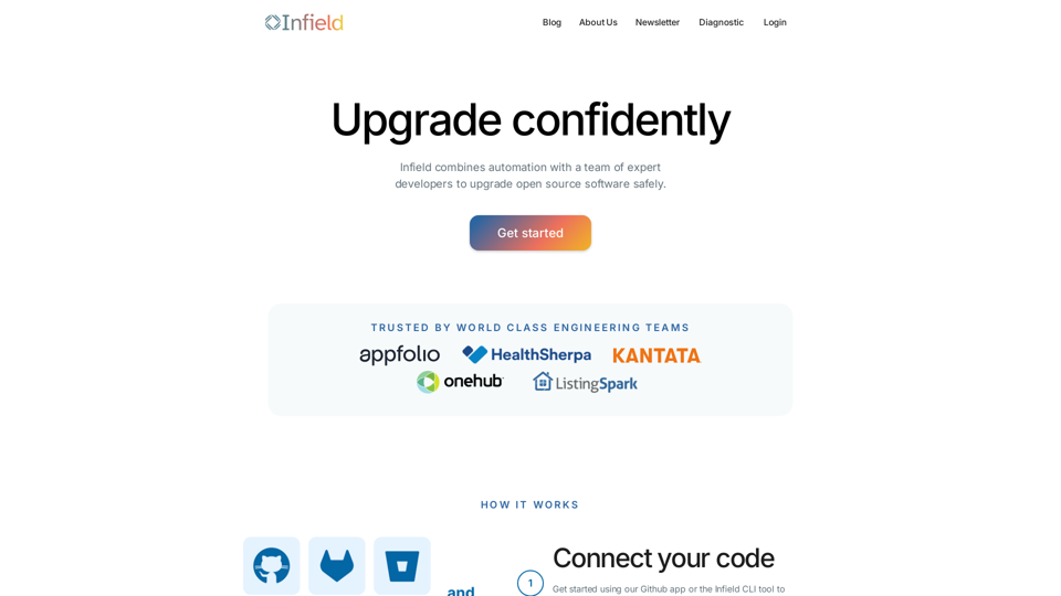 Infield: Upgrade Confidently