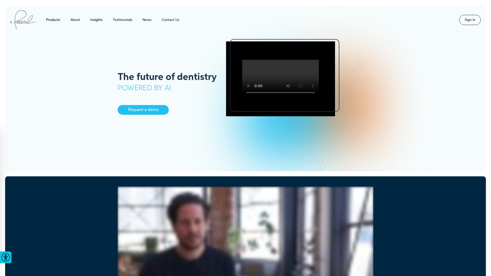 Pearl - The future of dentistry, powered by dental AI.