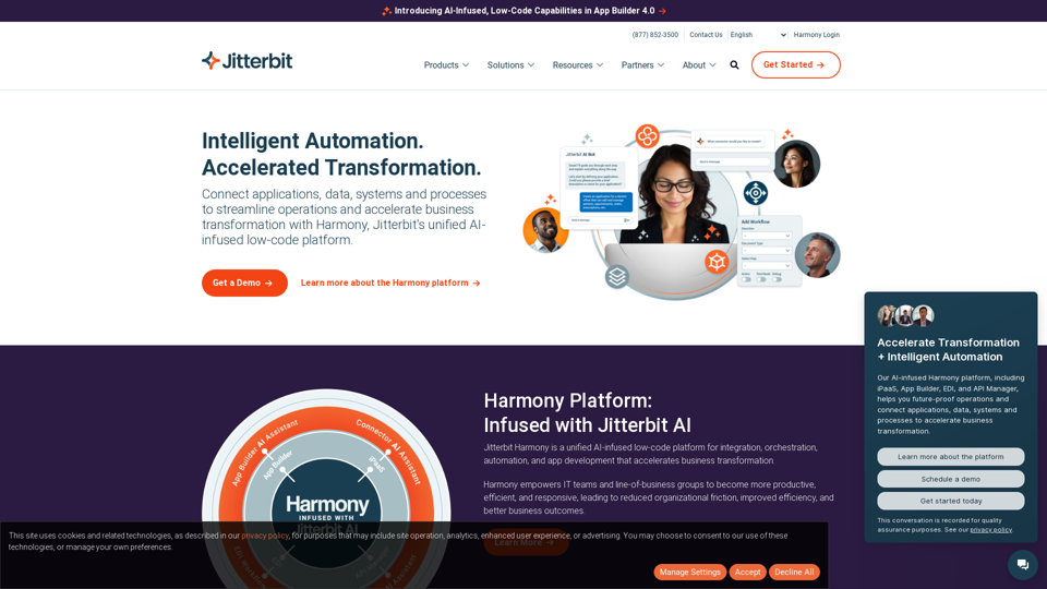 AI-Powered Enterprise Automation & Integration | Jitterbit