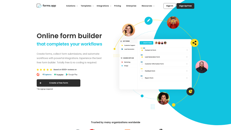 forms.app: Online Form Builder