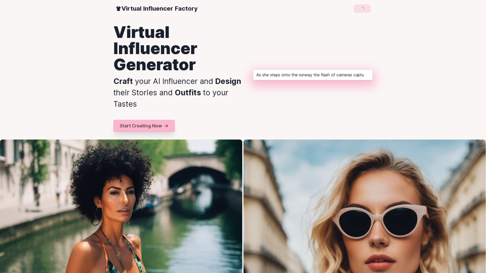 Your Virtual Influencer Factory