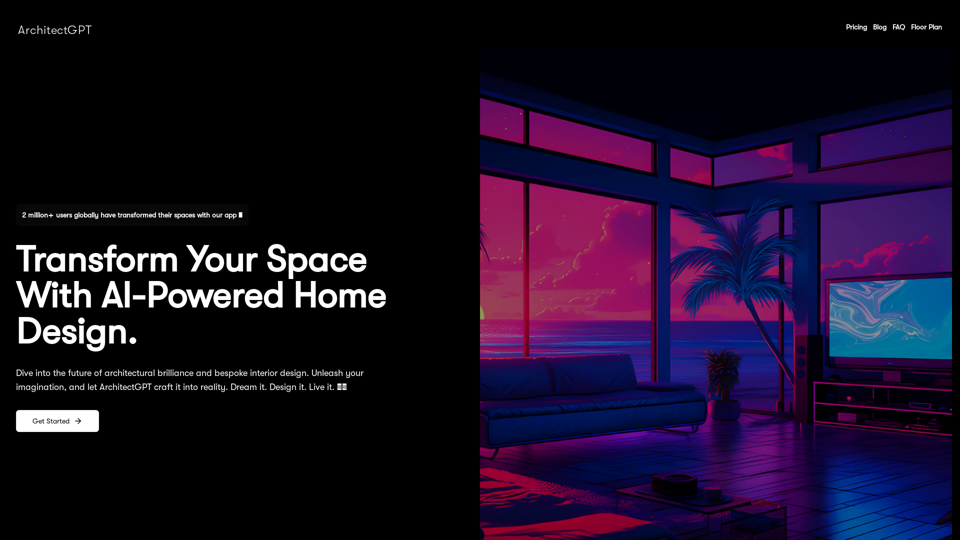 Revolutionize Your Space with AI: ArchitectGPT – The Future of Home and Interior Design