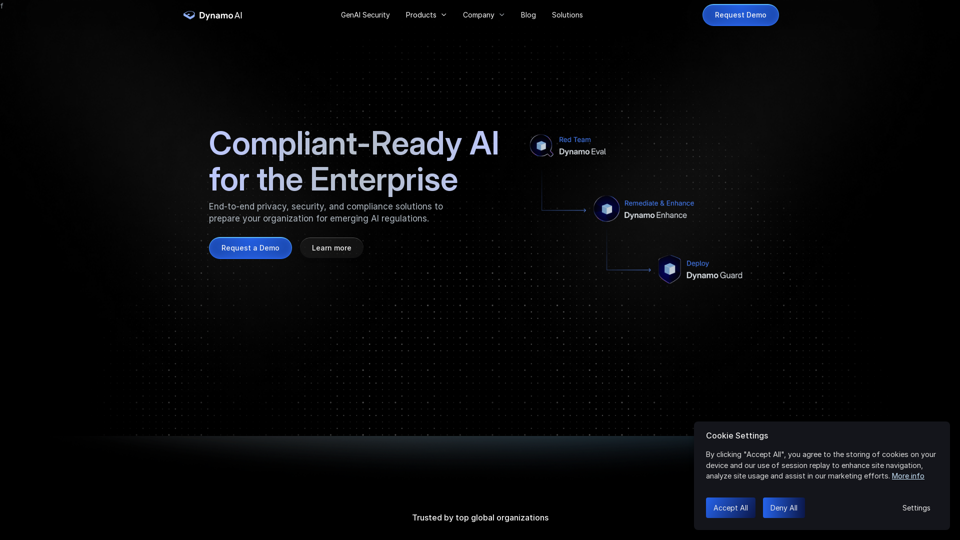 Dynamo AI - Delivering Secure, Compliant Enterprise AI
