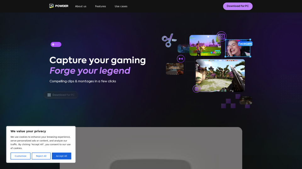 AI-Powered Clipping Software for Gaming | Powder