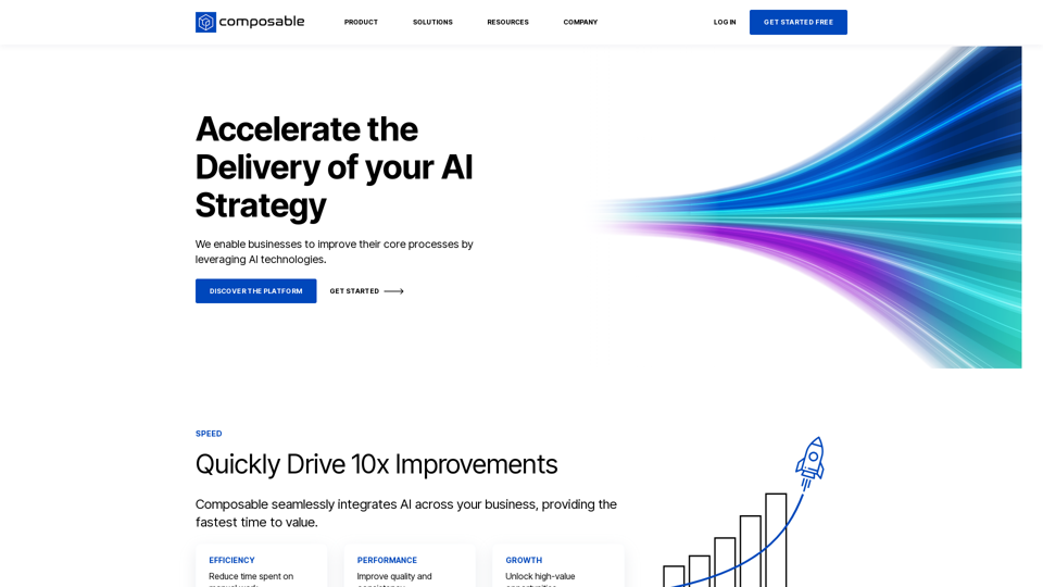 Composable - The API-first Platform for Building AI/LLM Applications
