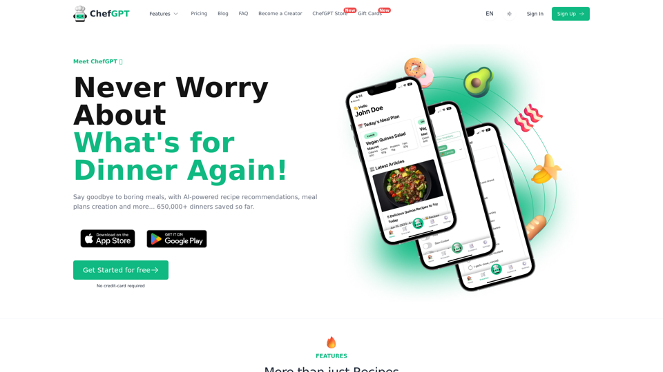 ChefGPT - Your AI-Powered Personal Chef