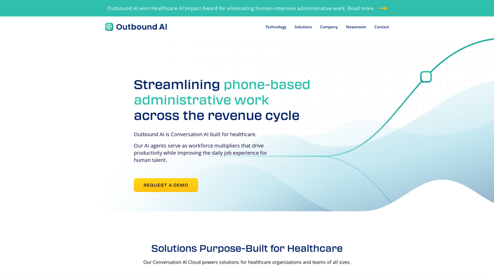 Outbound.ai | Streamlining phone-based administrative work across the revenue cycle