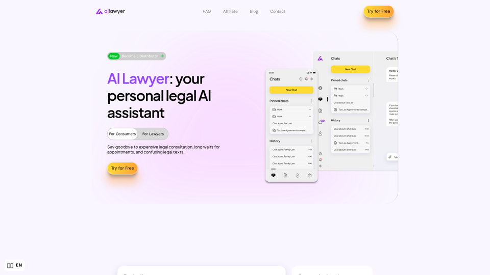 AI Lawyer | Your personal AI legal assistant