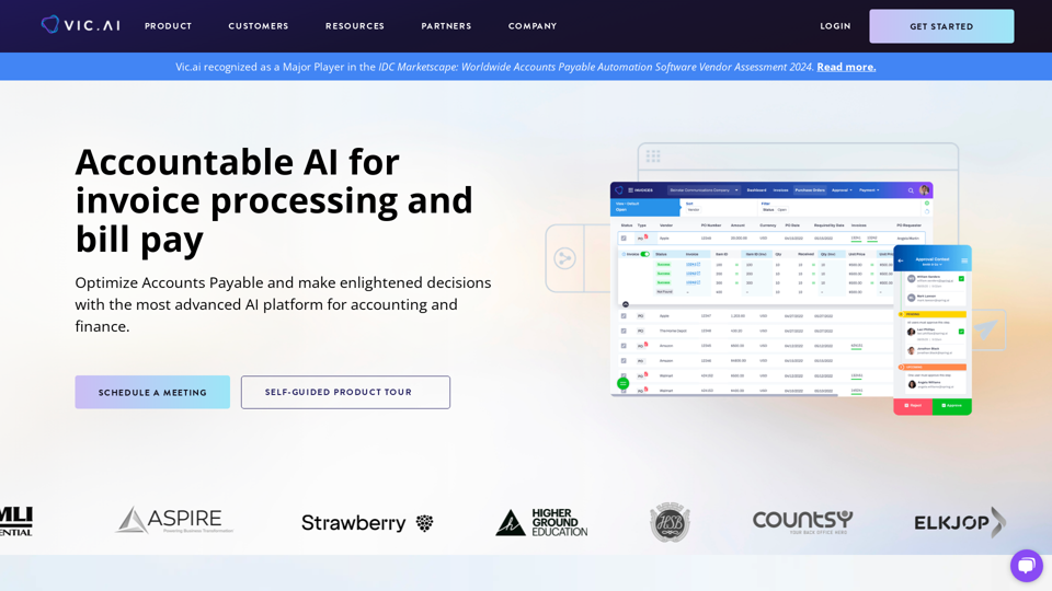 Accounting AI software for faster invoice processing