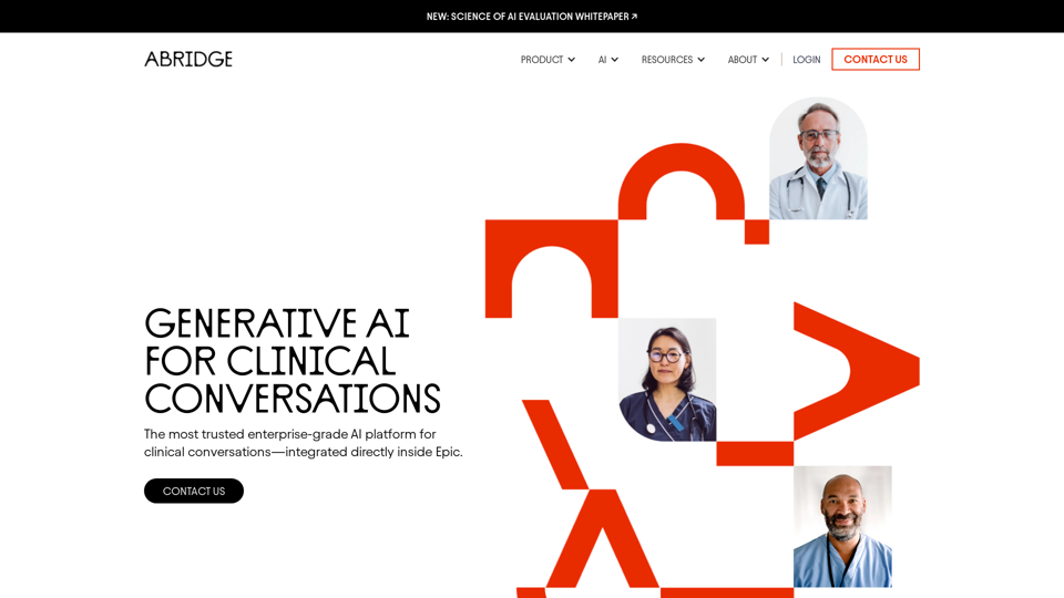 Generative AI for Clinical Conversations | Abridge