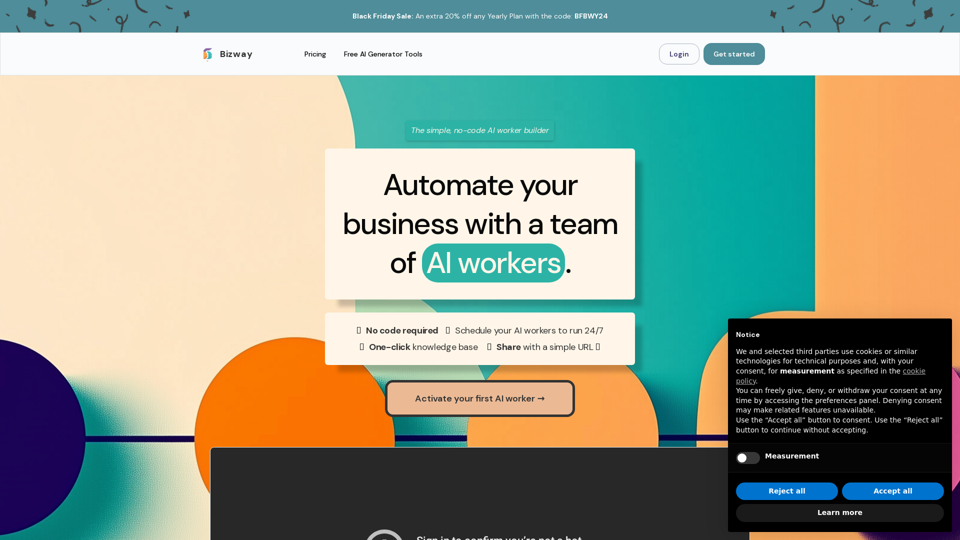 Bizway | AI Workers To Automate Your Business