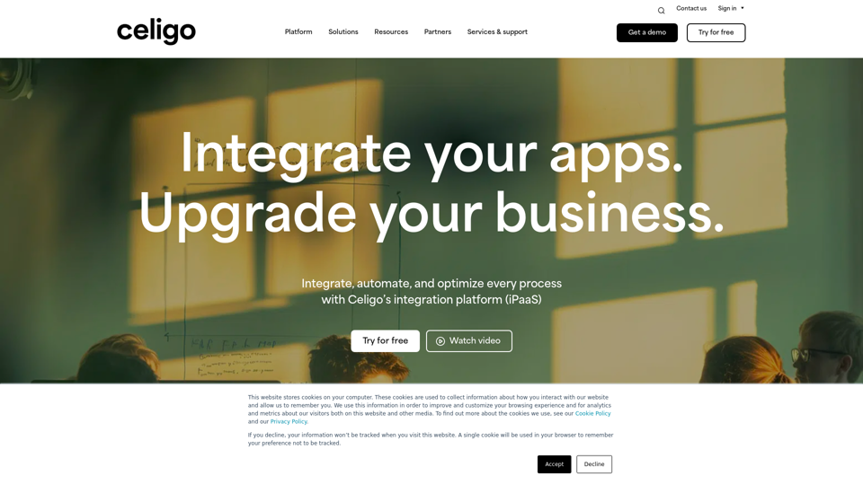 Celigo: Integrate your apps. Upgrade your business.