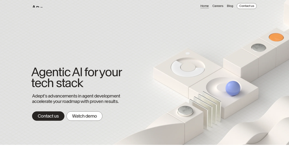 Adept: AI that powers the workforce